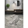 L`ESSENTIEL MAISON Kupatilski otirač Hi Dog Grey - slika 1