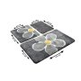L`ESSENTIEL MAISON Kupatilski otirač Flower Grey - slika 3