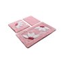 L`ESSENTIEL MAISON Kupatilski otirač Daisy Pink - slika 1
