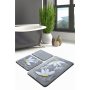 L`ESSENTIEL MAISON Kupatilski otirač Daisy Grey - slika 2
