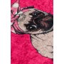 L`ESSENTIEL MAISON Kupatilski otirač Pink Pug DJT - slika 4