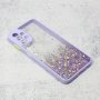NONAME Torbica Frame Glitter za Samsung A135F Galaxy A13 4G ljubicasta - slika 1