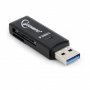 GEMBIRD Compact USB 3.0 SD čitač kartica (UHB-CR3-01) - slika 1