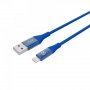 CELLY USB - Lightning kabl u plavoj boji - slika 3