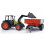 BRUDER Traktor utovarivač sa prikolicom igračka za dečake - slika 4