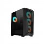 GIGABYTE C301 Crno midi kuciste sa providnom stranicom - slika 2