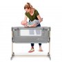 KINDERKRAFT Kolevka NESTE GROW light grey full wood (KCNEGR00LGR000W) - slika 4