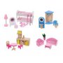 ECO TOYS Drvena kućica za lutke na 3 sprata drvena (8209) - slika 5
