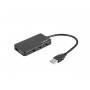 NATEC MOTH, USB 3.0 Hub, 4-Port, dužina kabla 15 cm (NHU-1342) - slika 2