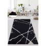 Conceptum Hypnose Tepih Broken Black ( 100 x200 ) - slika 1