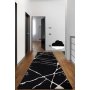 Conceptum Hypnose Tepih Broken Black 80X120 - slika 1