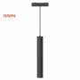 DAWN Magnetic slim visilica LED26 - D300 6W 3000K 24° 48V DC crna - slika 1