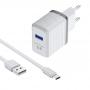 KONFULON Kućni punjač C32Q QC3.0 Fast sa kablom Type C (30107) - slika 1
