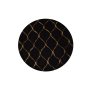 L`ESSENTIEL MAISON Kupatilski otirač Infinity Black - slika 1