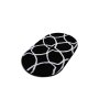 L`ESSENTIEL MAISON Kupatilski otirač Bonne Oval Black - slika 1