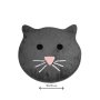 L`ESSENTIEL MAISON Kupatilski otirač Cat Anthracite - slika 3