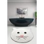 L`ESSENTIEL MAISON Kupatilski otirač Cat White - slika 2