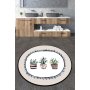 L`ESSENTIEL MAISON Kupatilski otirač Guipure Circle Djt 100 - slika 1