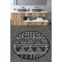 L`ESSENTIEL MAISON Kupatilski otirač Straordinario Black Circle Djt 100 - slika 1