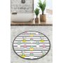 L`ESSENTIEL MAISON Kupatilski otirač Catinus Cactus Circle Djt 100 - slika 1