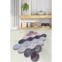 L`ESSENTIEL MAISON Kupatilski otirač Circle Purple 1 - slika 1