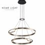 HOME LIGHT Luna 236 Luster 61W 3000K SIVA - slika 1