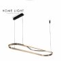HOME LIGHT Luna 237 Luster 49W 3000K SIVA - slika 1