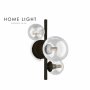 HOME LIGHT Vesta 599 Zidna lampa 3*G9 CRNA - slika 1