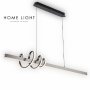 HOME LIGHT Luna 228 Visilica 43W 3000K SIVA/CRNA - slika 1