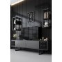 HANAH HOME TV polica Black Line Anthracite Black (618BLY1139) - slika 1