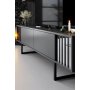 HANAH HOME TV polica Chrome Line Anthracite Black (618BLY1142) - slika 4