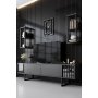 HANAH HOME TV polica Chrome Line Anthracite Black (618BLY1142) - slika 1