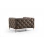 Atelier del Sofa Fotelja Como Anthracite - slika 4