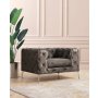 Atelier del Sofa Fotelja Como Anthracite - slika 1