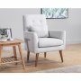 Atelier del Sofa Fotelja Zeni Berjer Cream - slika 1
