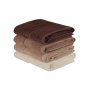 L`ESSENTIEL MAISON Set peškira Rainbow Brown - slika 1