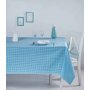 HERMIA Stolnjak Potikareli 220 Turquoise - slika 1