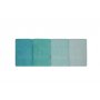 L`ESSENTIEL MAISON Peškir Rainbow Water Green 1 - slika 3