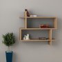 HANAH HOME Zidna polica Paralel Oak - slika 2