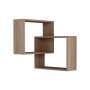 HANAH HOME Zidna polica Ring Sonoma Oak - slika 1