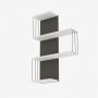 HANAH HOME Zidna polica Cambel Anthracite - slika 4