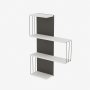 HANAH HOME Zidna polica Cambel Anthracite - slika 5