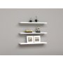 HANAH HOME Zidna polica Boss v2 White - slika 1
