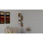 HANAH HOME Zidna polica Zikzak Walnut - slika 2