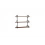 HANAH HOME Zidna polica Uras Walnut - slika 3