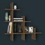 HANAH HOME Zidna polica Juke Walnut - slika 4
