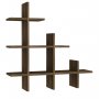 HANAH HOME Zidna polica Juke Walnut - slika 1