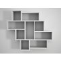 HANAH HOME Zidna polica Parola White - slika 1