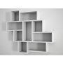 HANAH HOME Zidna polica Parola White - slika 4