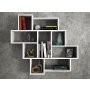 HANAH HOME Zidna polica Parola White - slika 2